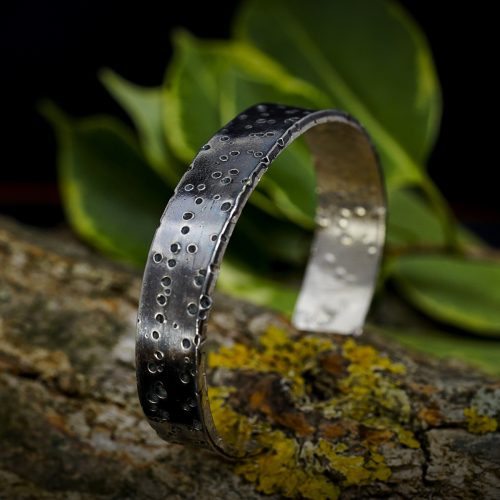 bratara argint handmade lucrata manual