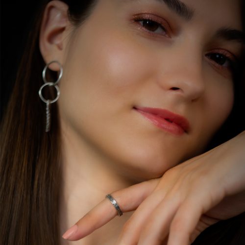 inel argint handmade