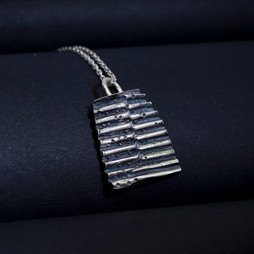 colier antichzat contemporan argint