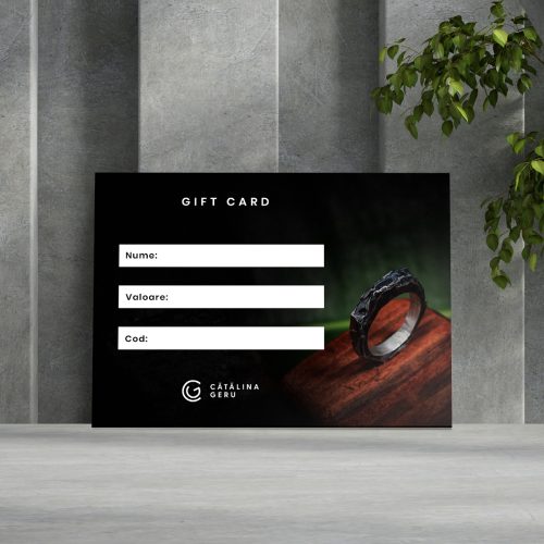 gift card cadou bijuterii aur si argint handmade personalizate
