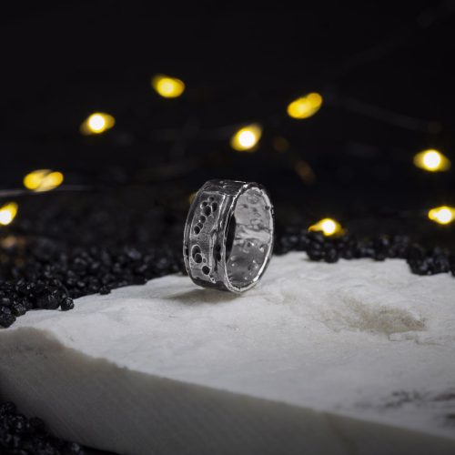 inel argint handmade