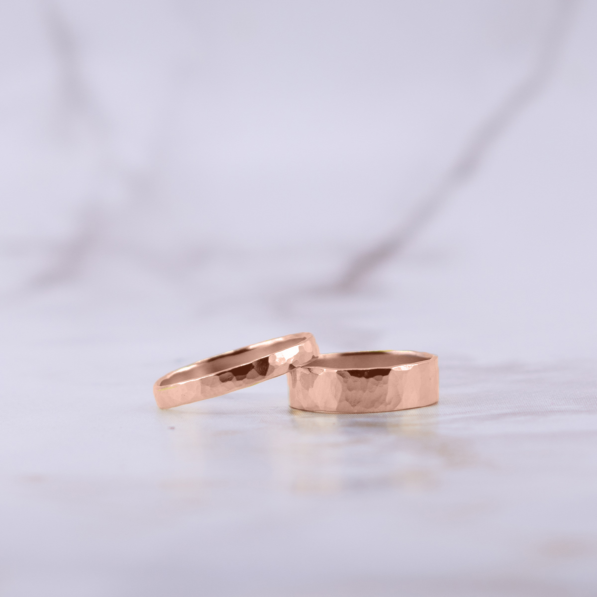 verighete confort din aur 14 k personalizate la comanda